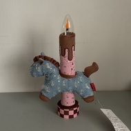 Kids Cute Horse Candle Lamp with LED Flame PAPAHUG 馬年氛圍燈蠟燭燈可愛裝飾燈禮物小夜燈臥室台燈床頭燈