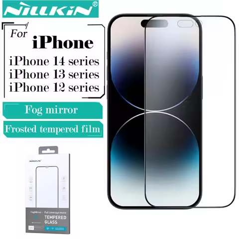 Nillkin for iPhone 14 Pro Max 13 Pro Max 12 Pro Max FogMirror Full Coverage Matte Tempered Glass 9H
