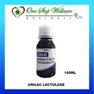 UNILAC LACTULOSE 100ML (FOR CONSTIPATION) (EXP:07/2027)