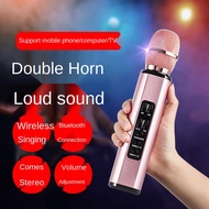 Yosoo / youshuo K6 wireless Bluetooth karaoke microphone amplifier TV home children's mobile phone national singing arti