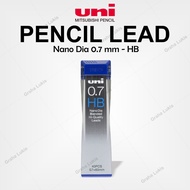 Uni Nano Dia Pencil Lead 0.7 mm HB HB Mechanical Pencil Lead - 0.7 mm