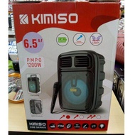 KIMISO QS-338 SERIES WIRELESS BLUETOOTH BOOM BASS SPEAKER WITH FREE MIC