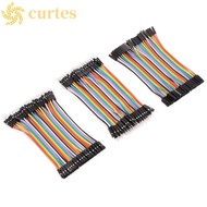 CURTES Dupont Cable Female To Female Arduino Breadboard DIY 2.54mm 10cm Connector