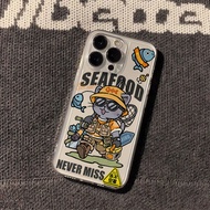 Cartoon Cat Soft Fish For Case Vivo Y21d iQOO Z10 Z10R V60 Y400 Y19s Pro V50 Y29 Y19S V40 Lite 4G 5G