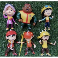 Boboiboy Figure Toys Ready Stock New In Box / Boboiboy Figure Toys with Cap Bundle