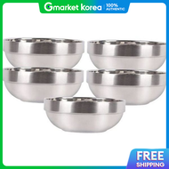 Double-Walled Stainless Steel Soup Bowl Commercial-Grade Serving Bowl Insulated Stainless Steel