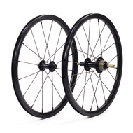 SILVEROCK Alloy Wheels 16  1 3/8  349 Rim Brake External 3 Speed for Bro mpton 3sixty Folding Bike C