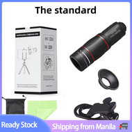 [Hot selling] APEXEL Universal 18x25 Monocular Zoom HD Optical Mobile Phone Lens Observation Survey 