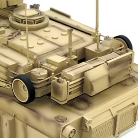 1/16 RTR Tongde RC Infrared Battle Tank M1A2 SEP V2 Abrams Electric Ready to Run BB Military Tanks P