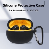 Realme Buds T300/T100 Case Silicone Soft Protective Cover For Realme Buds T100 T300 Case