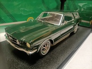 Cult 1 18 Ford Mustang Modified Station Car Model Ford Mustang Wagon Dark Green