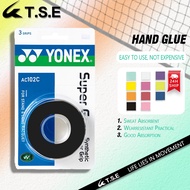 Yonex AC102C Grap (3 Grips) Badminton Grip Original Over Grip 10 Colours Super Grap Syntheti
