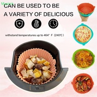 Mypink Air Fryer Silicone Basket Reusable Silicone Mold For Air Fryer Pot Oven Baking Tray Fried Chicken Mat Air Fryer Accessories SG