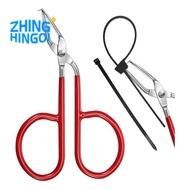Cable Tie Opener Zip Tie Cable Tie Remover Tool Stainless Steel Zip Tie Cutter Tool with Silicone Ha