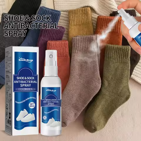 South Moon Footwear Deodorant Spray Eliminate Sweaty Odors Prevent Fungal Growth Lasting Fresh Fragr