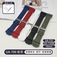 Strap GA700/710 735 5413 5522 Watch Strap Waterproof Black Student Non-Original Breathable Sweatproo