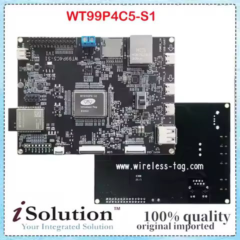 ESP32-P4+C5 Development Board WT99P4C5-S1 Based on Espressif ESP32 P4 SOM Module ESP32-C5 WiFi6 Modu