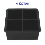 Miloku Cetakan Es Batu Silikon 15 Kotak Persegi Ice Cube Mold Tray Agar Jelly Puding Buah Coklat Fle