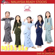 2022 Baju Kurung Hari Raya Modern Dress Kanak-Kanak Budak Perempuan Ready stock