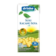 1 litre drinho Susu kacang soya, Soya bean milk, 豆奶, kurang gula, tanpa bahan pengawet