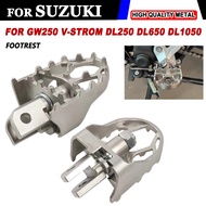 For Suzuki GW250 INAZUMA V-Strom 250 650 DL650 DL250 V Strom 1050 DL1000 DL1050 Footrest Footpegs Fo