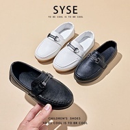 Boys Small Leather Shoes Children Black Single Shoes British Style Performance Genuine Leather Soft 
