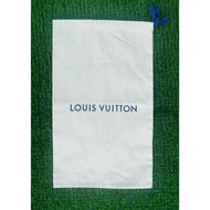 Cloth Bag L.v Size (49.5 x 29.5 Cm.) New Condition There Is A Drawstring To Cover The Mouth made ind
