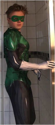 🎉Cosplay🎉  Green Lantern Cosplay Costumes Man Boys Male Muscle Shade Zentai Bodysuit Suit Adults Kid