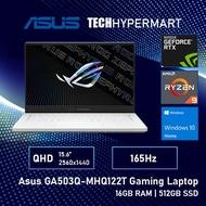 Asus ROG Zephyrus G15 GA503Q-MHQ122T 15.6" Laptop/ Notebook (Ryzen 9 5900HS, 16GB, 512GB, NV RTX3060, W10H, 165Hz, QHD)