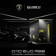 LIAN LI O11 Dynamic EVO RGB Automobili Lamborghini Edition Limited Edition Mid Tower T.G Case With C