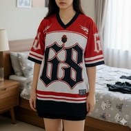 YOS 68 Streetwear Oversize Number Premium Unisex Jersey