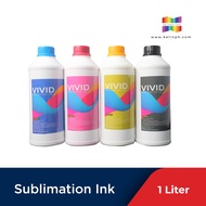 KGS Vivid Sublimation Ink 1 liter CMYK For Sublimation Printer