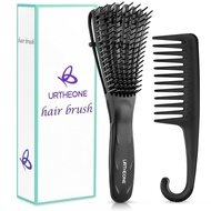 Detangling Hair Brush, Detangling brush for Adults and Kids, Comb Set for Kinky Curly Coily and Wavy