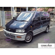 Nissan Serena C23 1991-2002 Door Visor / Window Vent Visor Deflectors (MADE IN MALAYSIA)