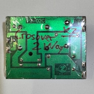 2 way and 3 way Crossover speakers