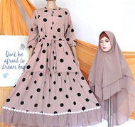 GAMIS CERUTY BABYDOL / GAMIS POLKADOT / GAMIS PREMIUM / GAMIS IMPORT / GAMIS SYARI SET HIJAB / GAMIS TERBARU 2021