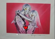 空山基 / 限量20 親筆簽名 art print 版畫 sexy robot