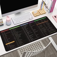 Large office shortcut mouse pad 80x30 70x30 super beautiful and durable Game mouse pad
