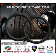 1PCS  Car Speaker 6.5 speaker Spacer Plastic casing For Toyoda Spacer vehicles Speaker Adapter