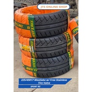 225/45R17 Westlake Sport RS w/ Free Stainless Tire Valve 1PC