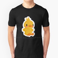 Duck Duck Plushie T Shirt 100% Pure Cotton Plushie Duck Yellow Cute Creative Trending Vintage Cool G