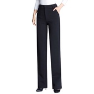 SX* (Ladies Wear) Seluar Formal Panjang Office Wear Slack Hitam Sikit Stretchable Straight Cut Desig