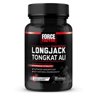 Force Factor, Longjack Tongkat Ali, Men's Health, Support Male Vitality and Improve Drive 500 mg, 30 Capsules