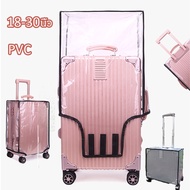 ிCOD Plastic Transparent PVC Luggage Cover Waterproof 18-30 Inches