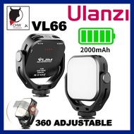 ULANZI VIJIM VL66 BI-COLOR PHOTOGRAPHY VIDEO LIGHT WITH 360 ADJUSTABLE LED