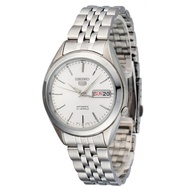 [Powermatic] SEIKO 5 SNKL15 SNKL15K1 Automatic 21 Jewels White Dial Analog Stainless Steel Men's Watch