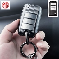 เคสกุญแจรถยนต์ MG ซองกุญแจพับสำหรับรถยนต์ MG EP MG ZS ปลอกกุญแจรถยMG5 AT