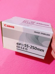 100%全新 絕版 Canon鏡頭 efs55-250mm f/4-5.6 IS