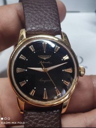 浪琴 Conquest 18k金 自動腕錶