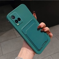 【 Shockproof 】Case For Vivo y21 y21s y21a y21t y33s 4G phone case TPU new card pack phone case
